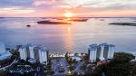 Sunset over Sanibel Harbour Resort